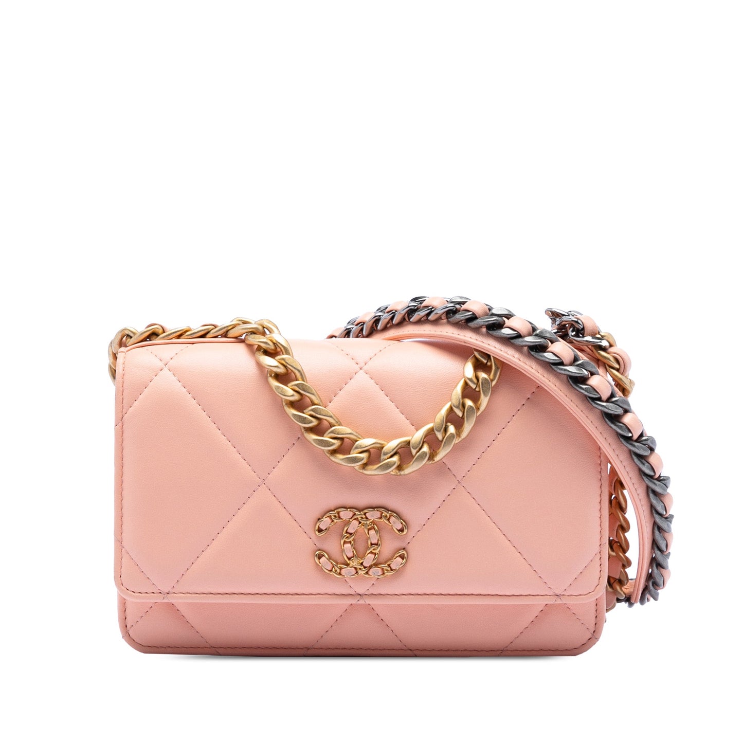 Chanel Quilted Lambskin 19 Wallet on Chain