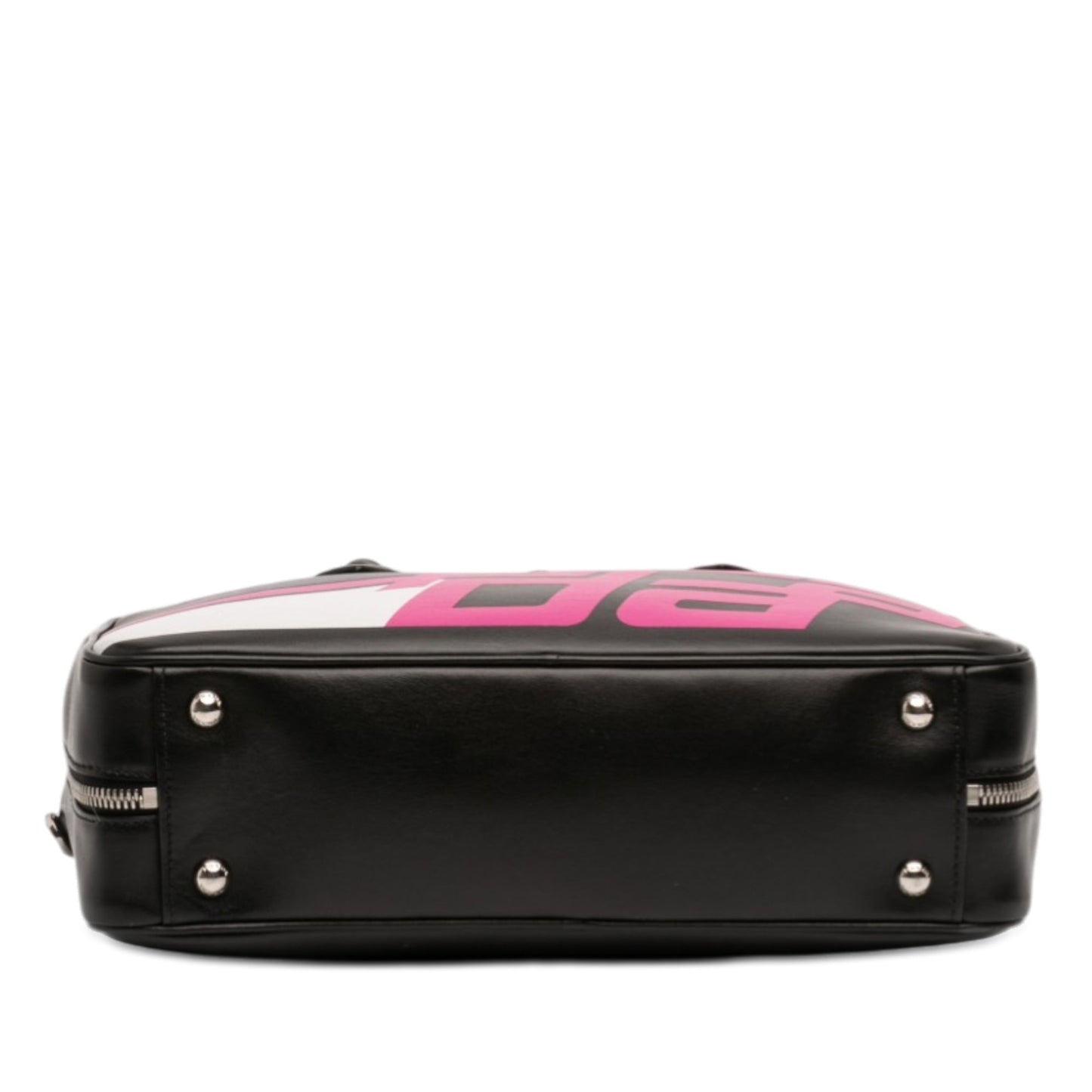 Prada City Calf Racing Satchel
