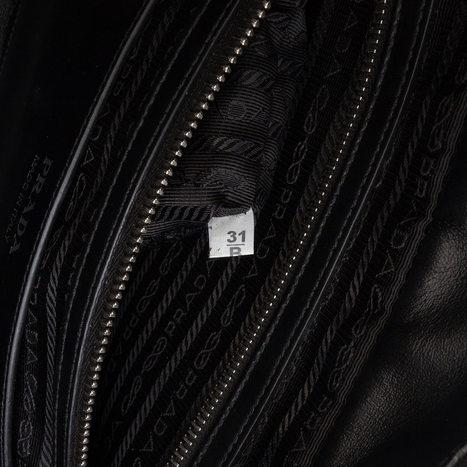 Prada City Calf Racing Satchel