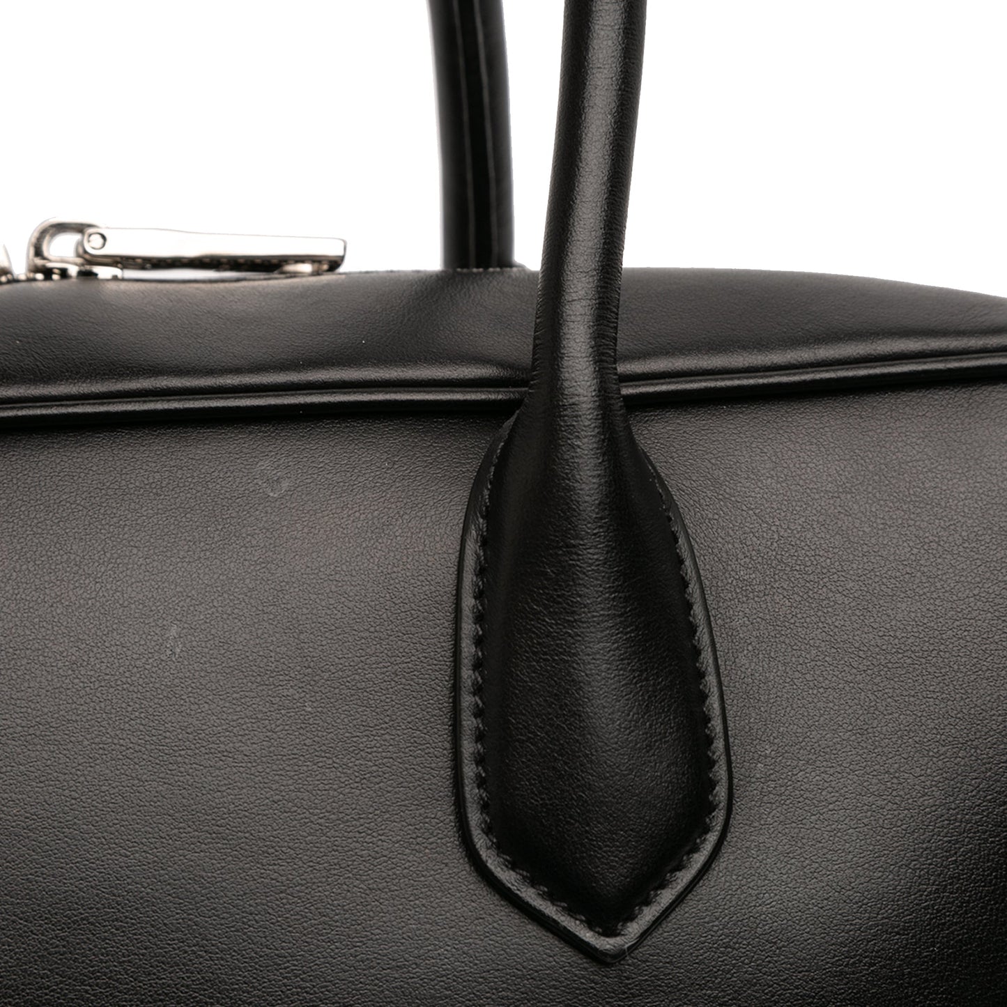 Prada City Calf Racing Satchel