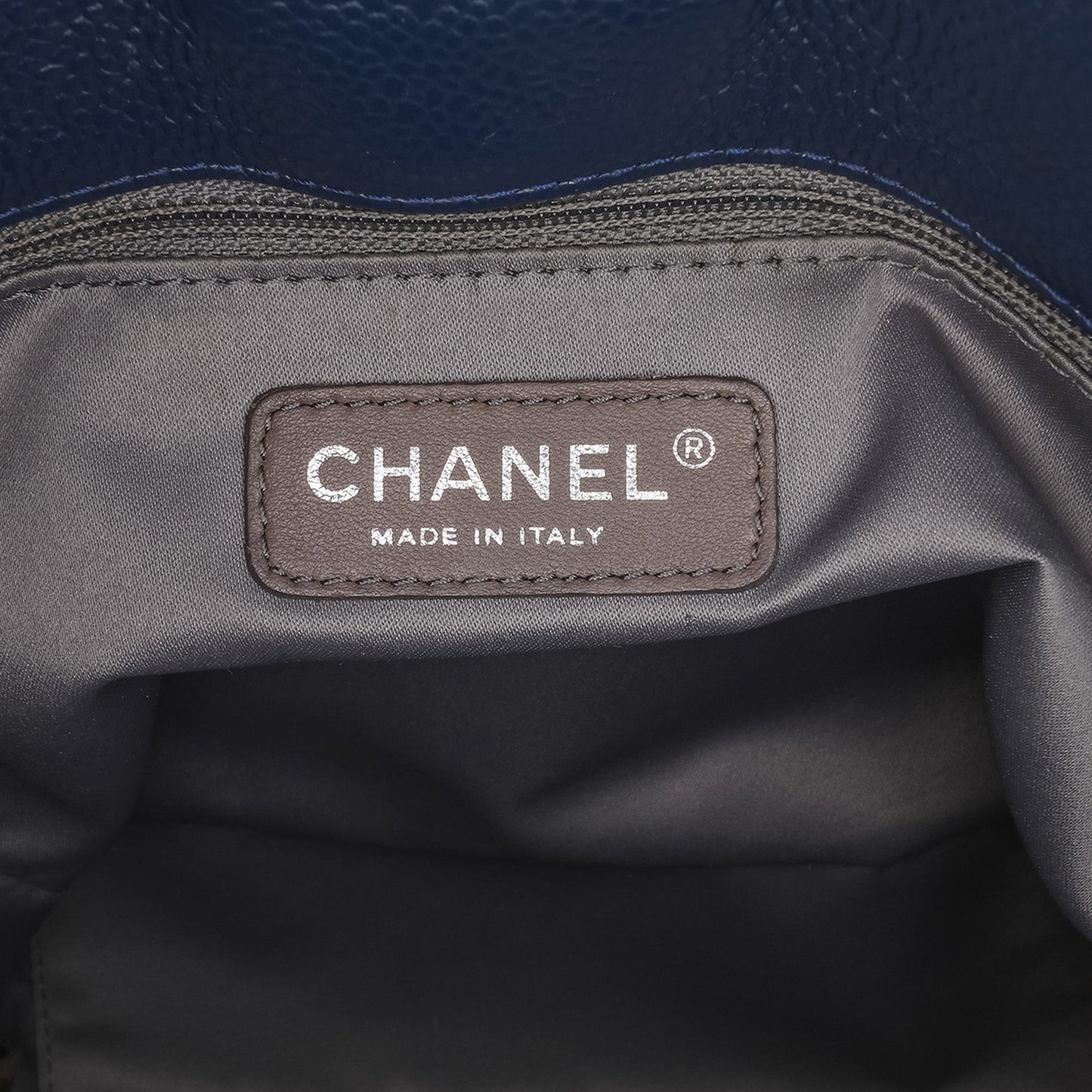 Chanel Caviar Petite Shopping Tote