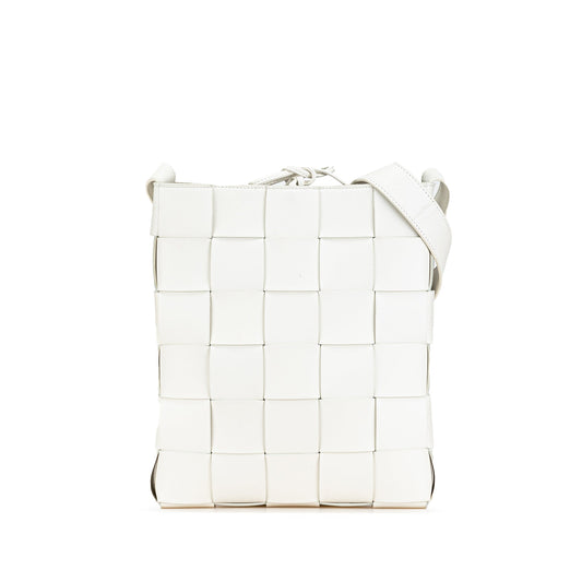 Nappa Intrecciato Cassette Messenger