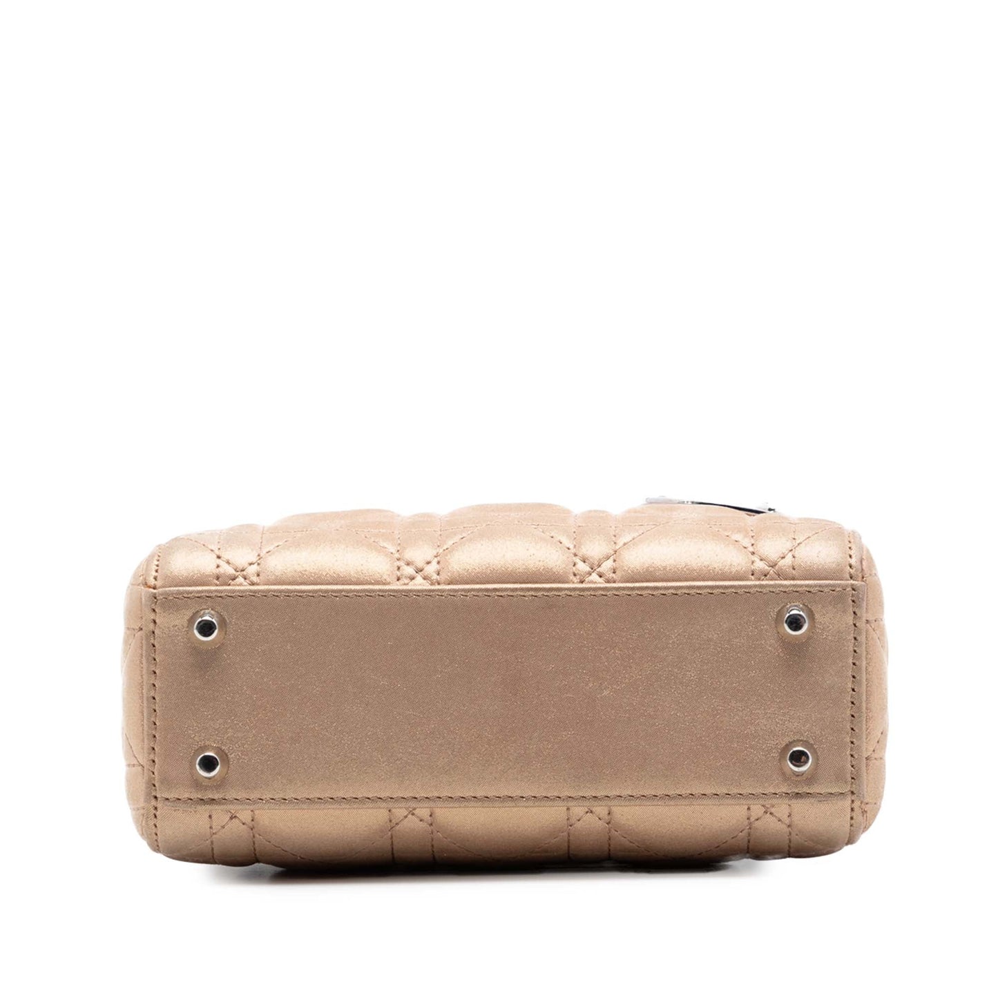 Dior Mini Iridescent Lambskin Cannage Lady Dior