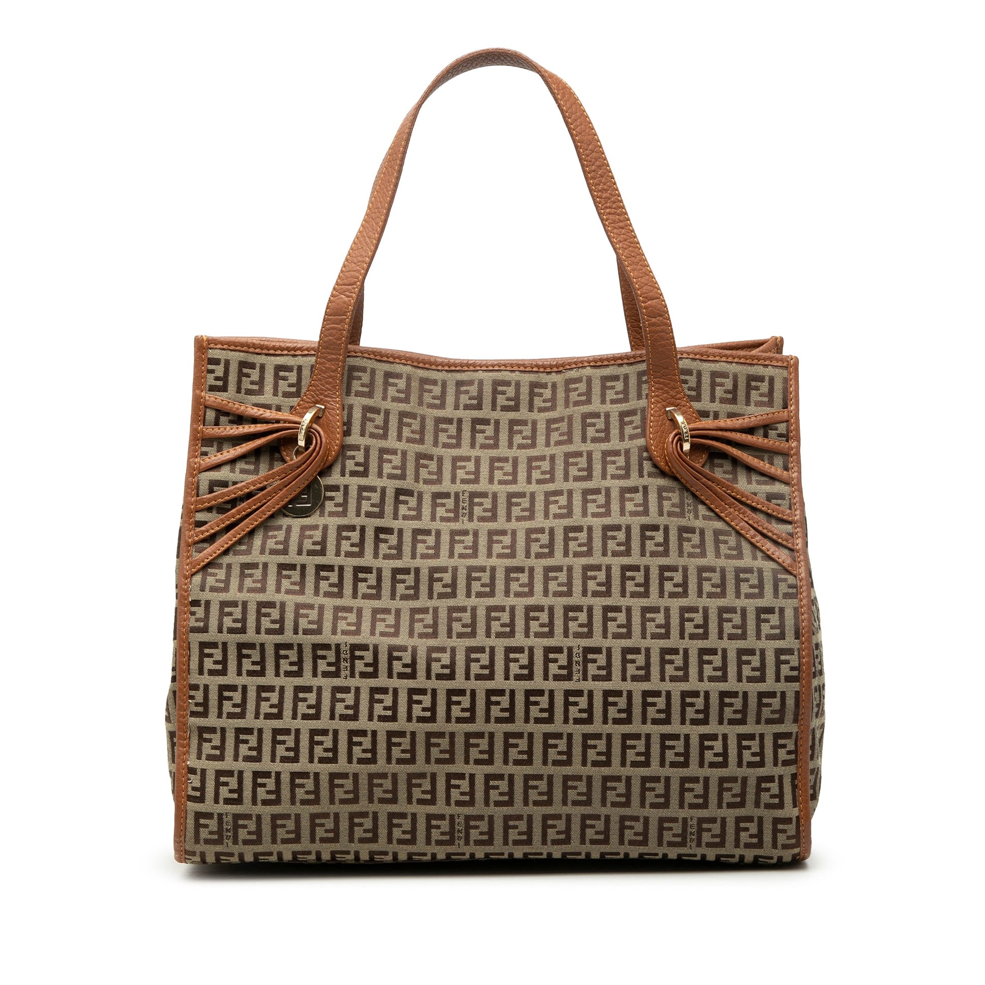 Fendi Zucchino Canvas Tote