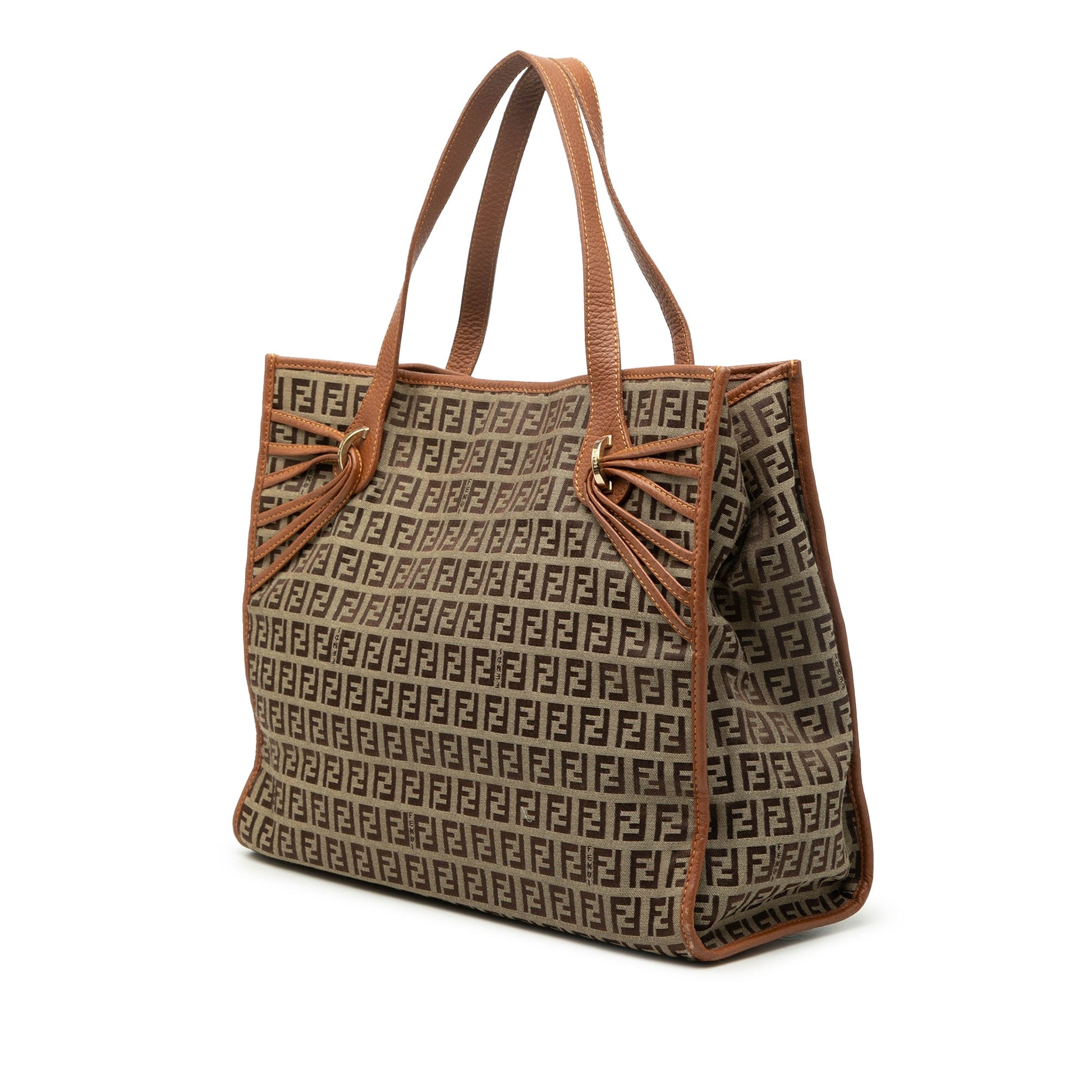 Fendi Zucchino Canvas Tote
