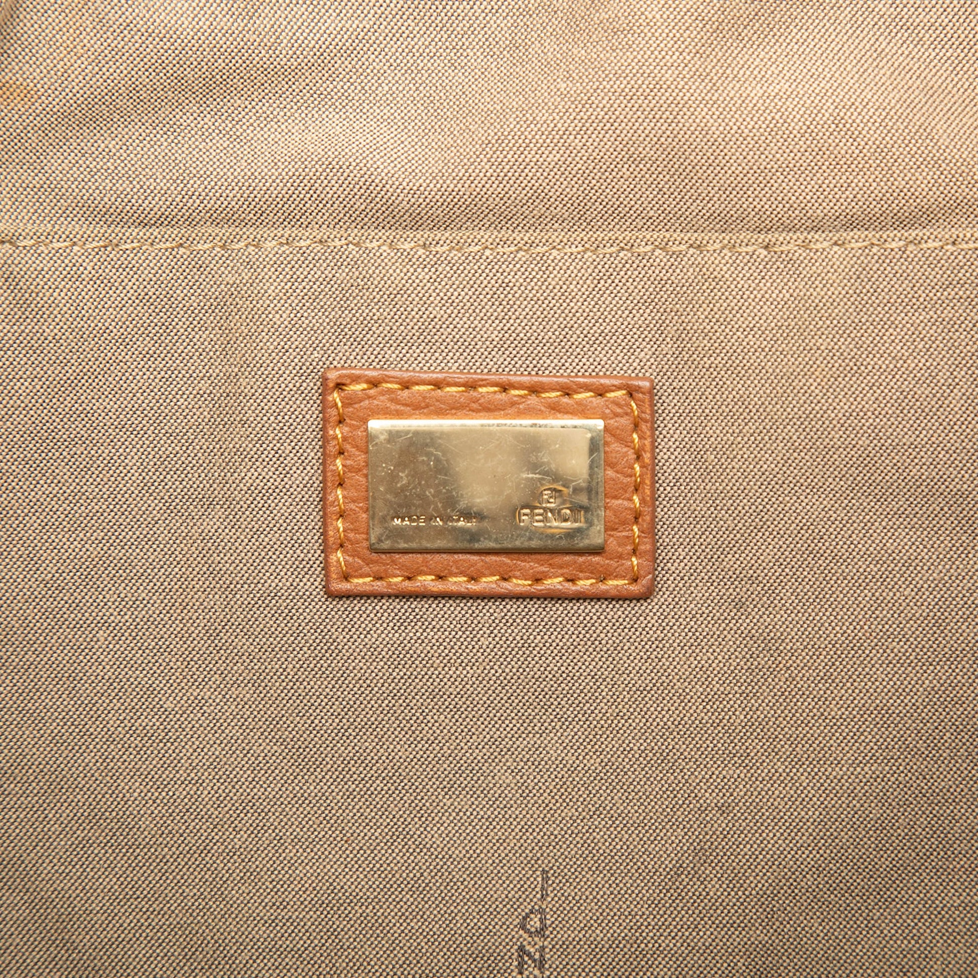 Fendi Zucchino Canvas Tote