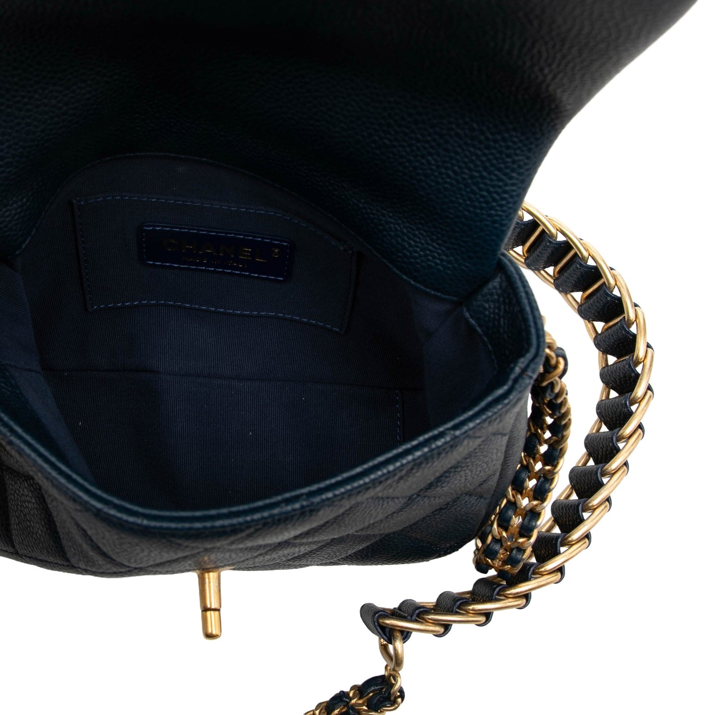 Chanel Mini Quilted Caviar Chain Soul Flap