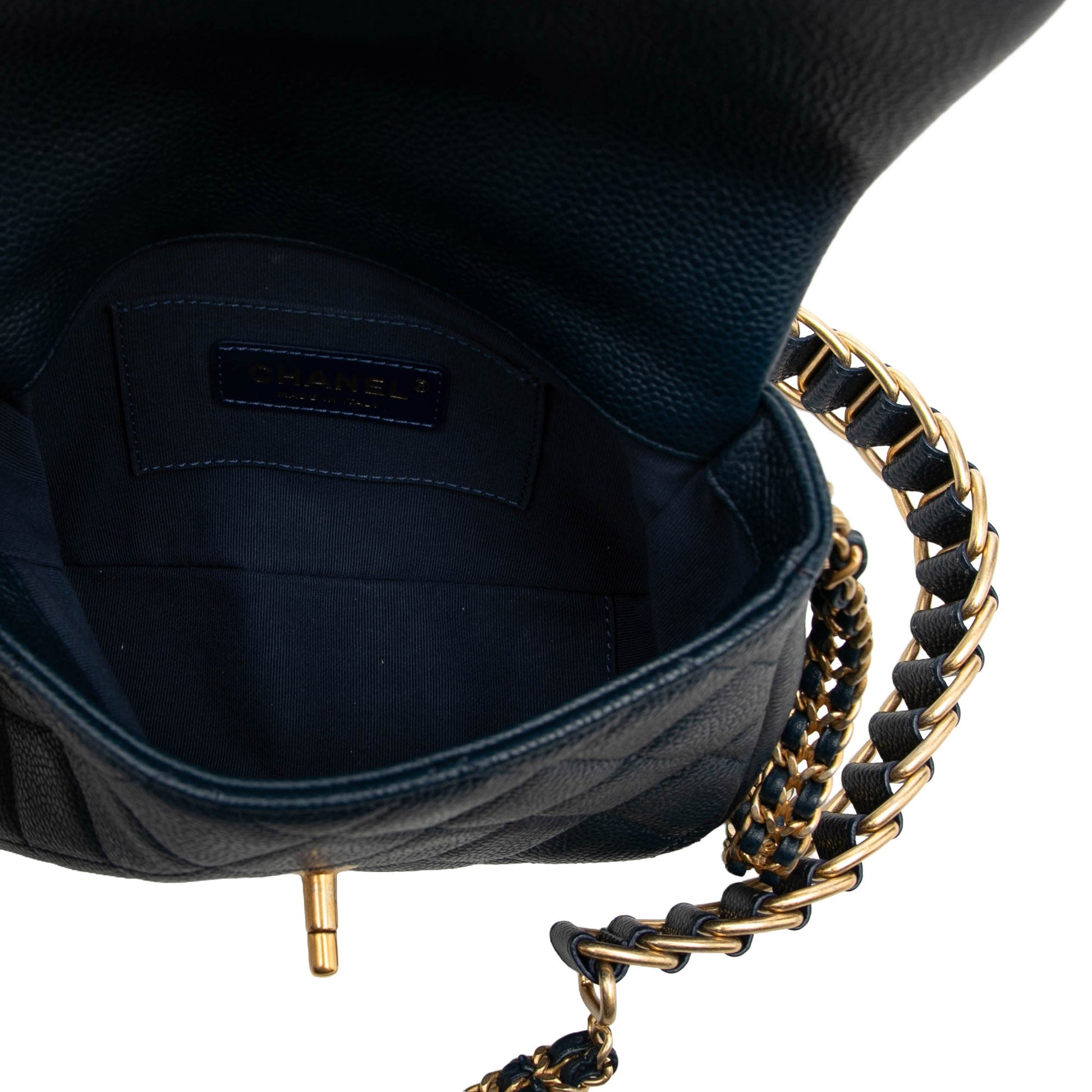 Chanel Mini Quilted Caviar Chain Soul Flap