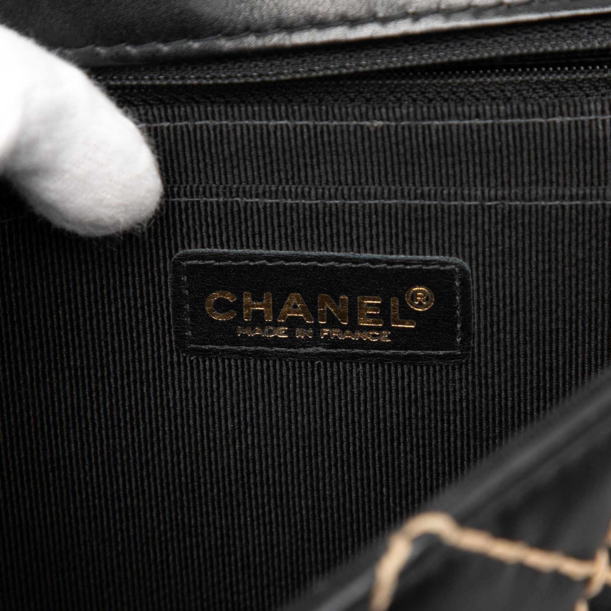 CC Calfskin Wild Stitch Flap