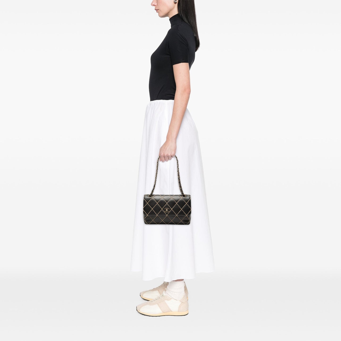 CC Calfskin Wild Stitch Flap