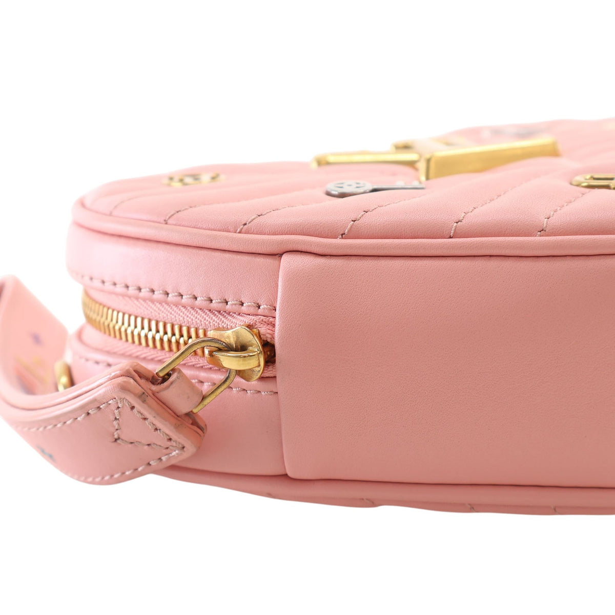 Louis Vuitton Calfskin Embellished New Wave Love Lock Crossbody