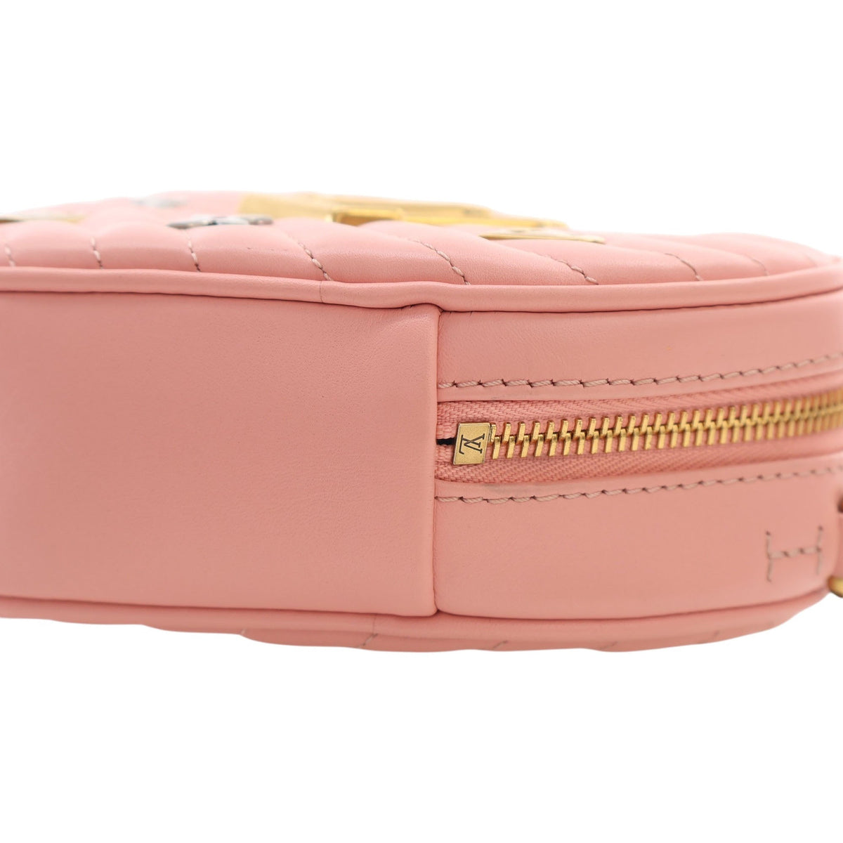 Louis Vuitton Calfskin Embellished New Wave Love Lock Crossbody