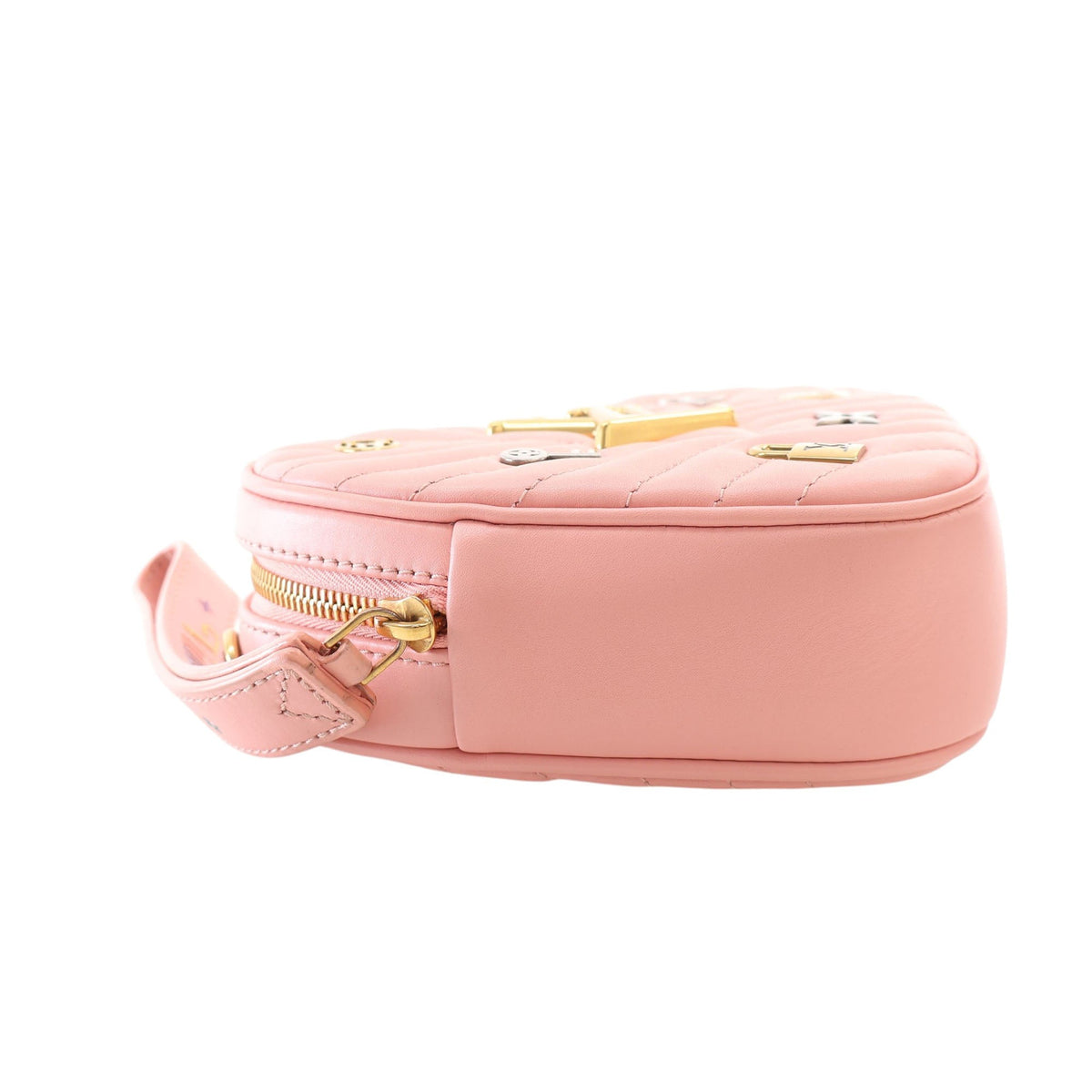 Louis Vuitton Calfskin Embellished New Wave Love Lock Crossbody