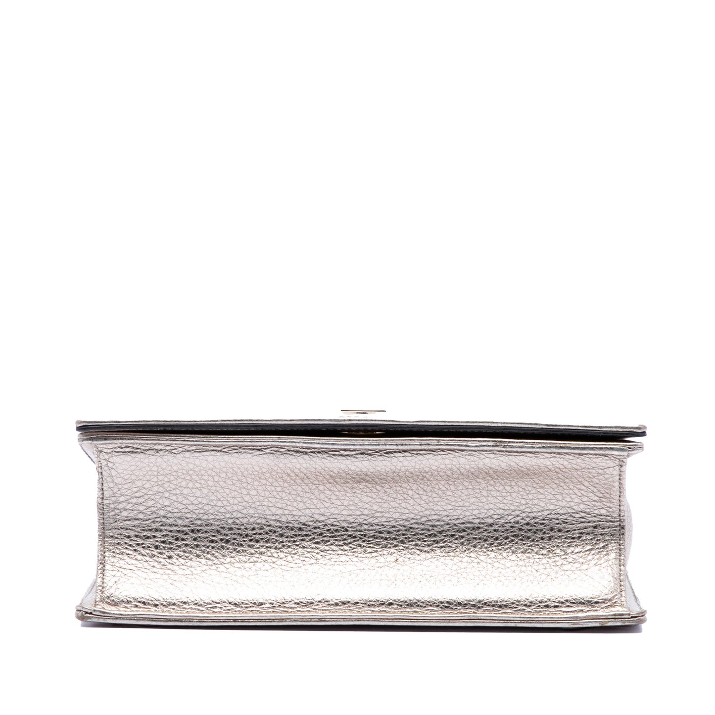 Dior Medium Metallic Calfskin Diorama Flap