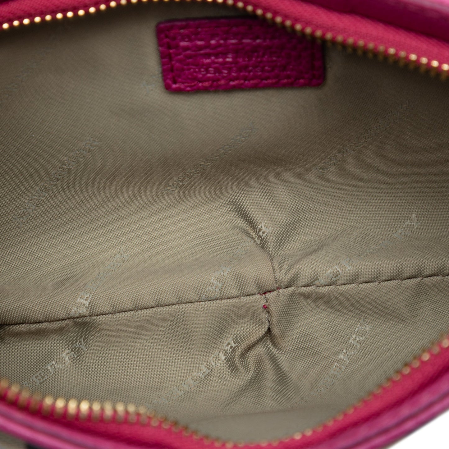 Haymarket Check Coated Canvas Clara Pochette
