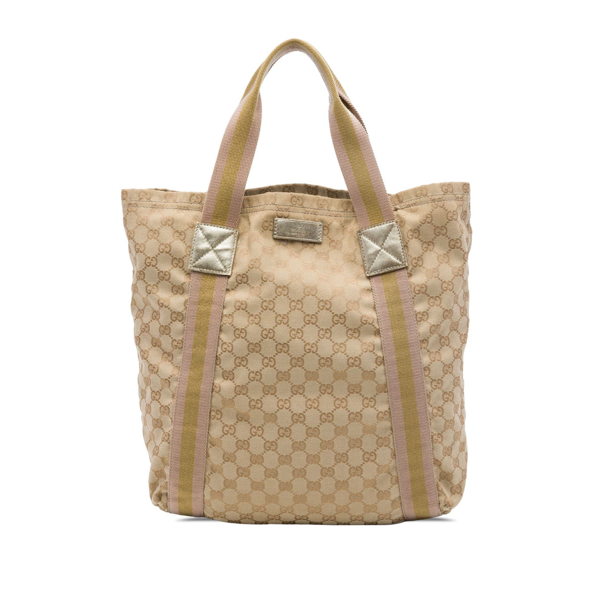 Gucci GG Canvas Web Tote