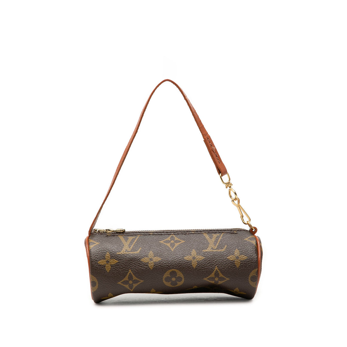 Louis Vuitton Monogram Papillon Pochette — Brown