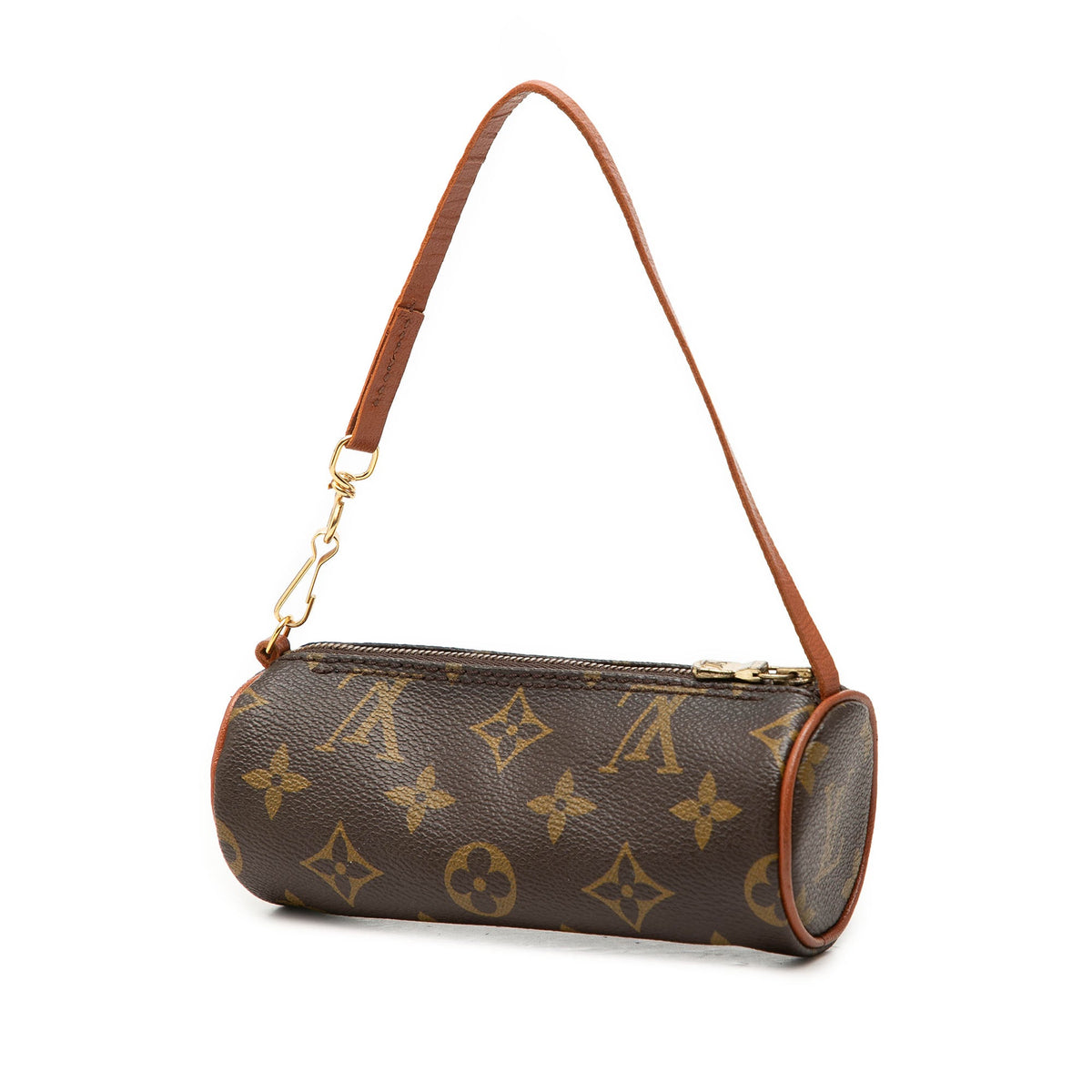 Louis Vuitton Monogram Papillon Pochette — Brown