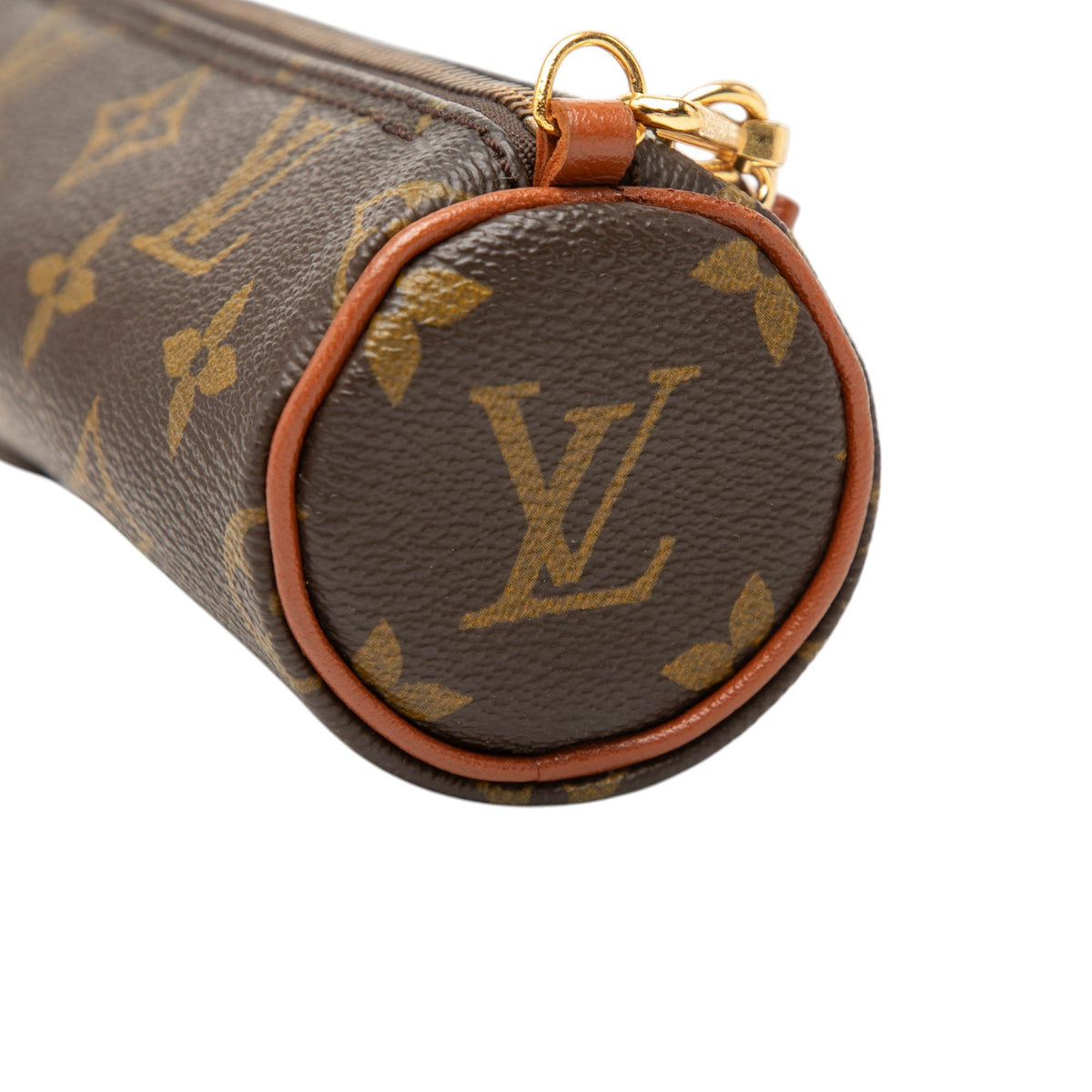 Louis Vuitton Monogram Papillon Pochette — Brown