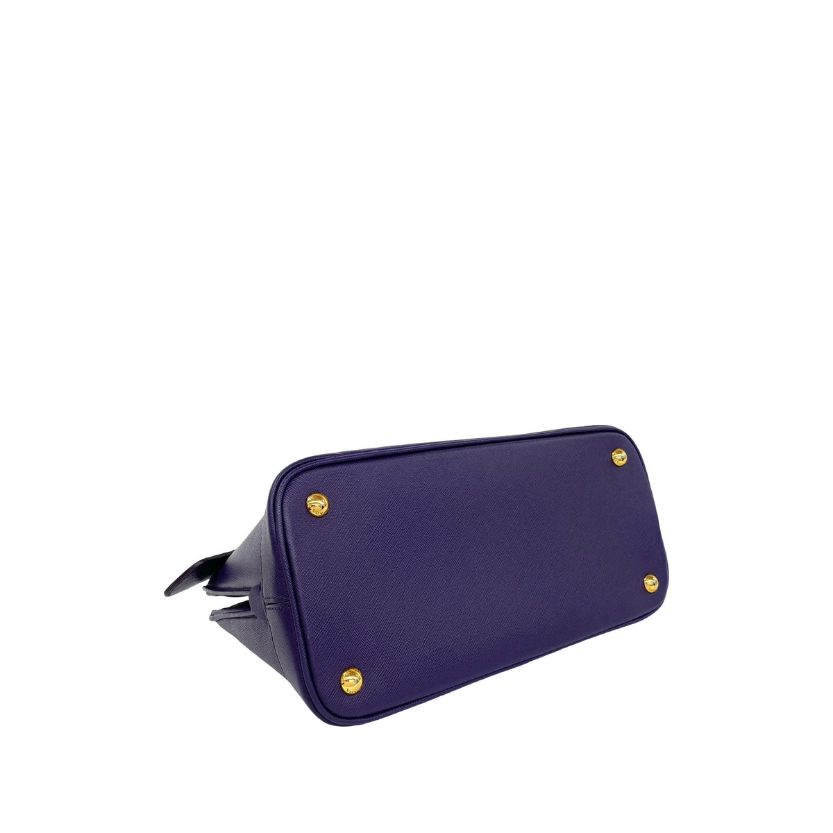Prada Saffiano Lux Promenade Satchel — Purple
