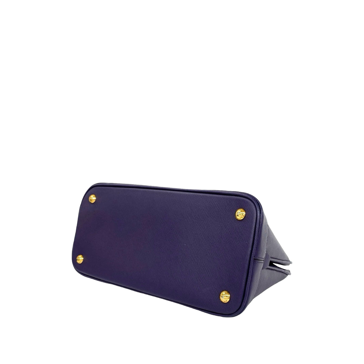 Prada Saffiano Lux Promenade Satchel — Purple