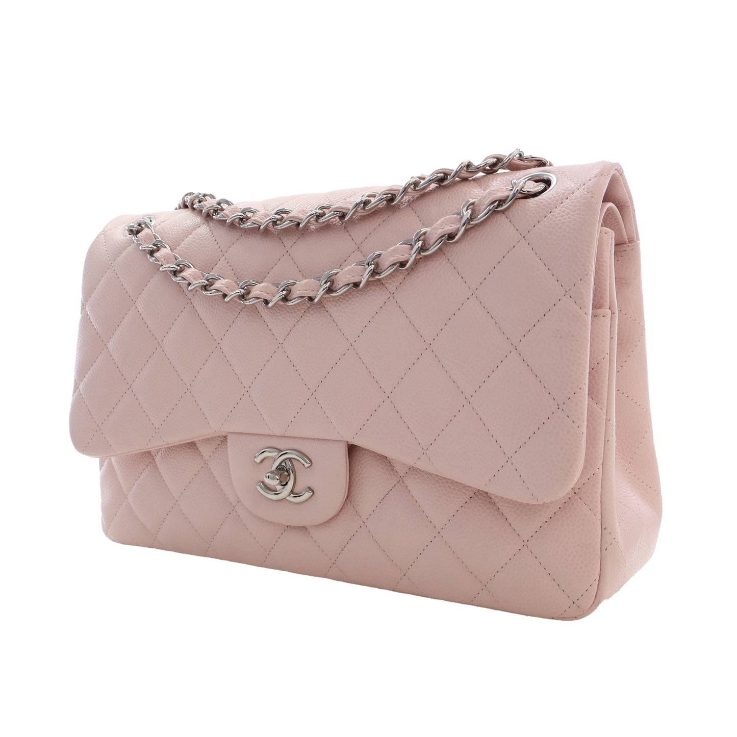Chanel Jumbo Classic Caviar Double Flap