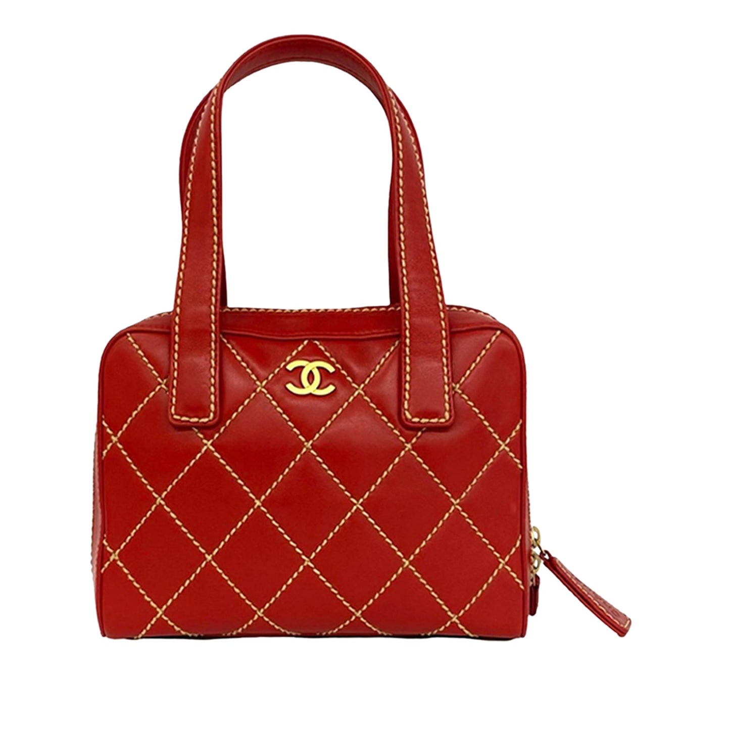 Chanel Wild Stitch Lambskin Handbag