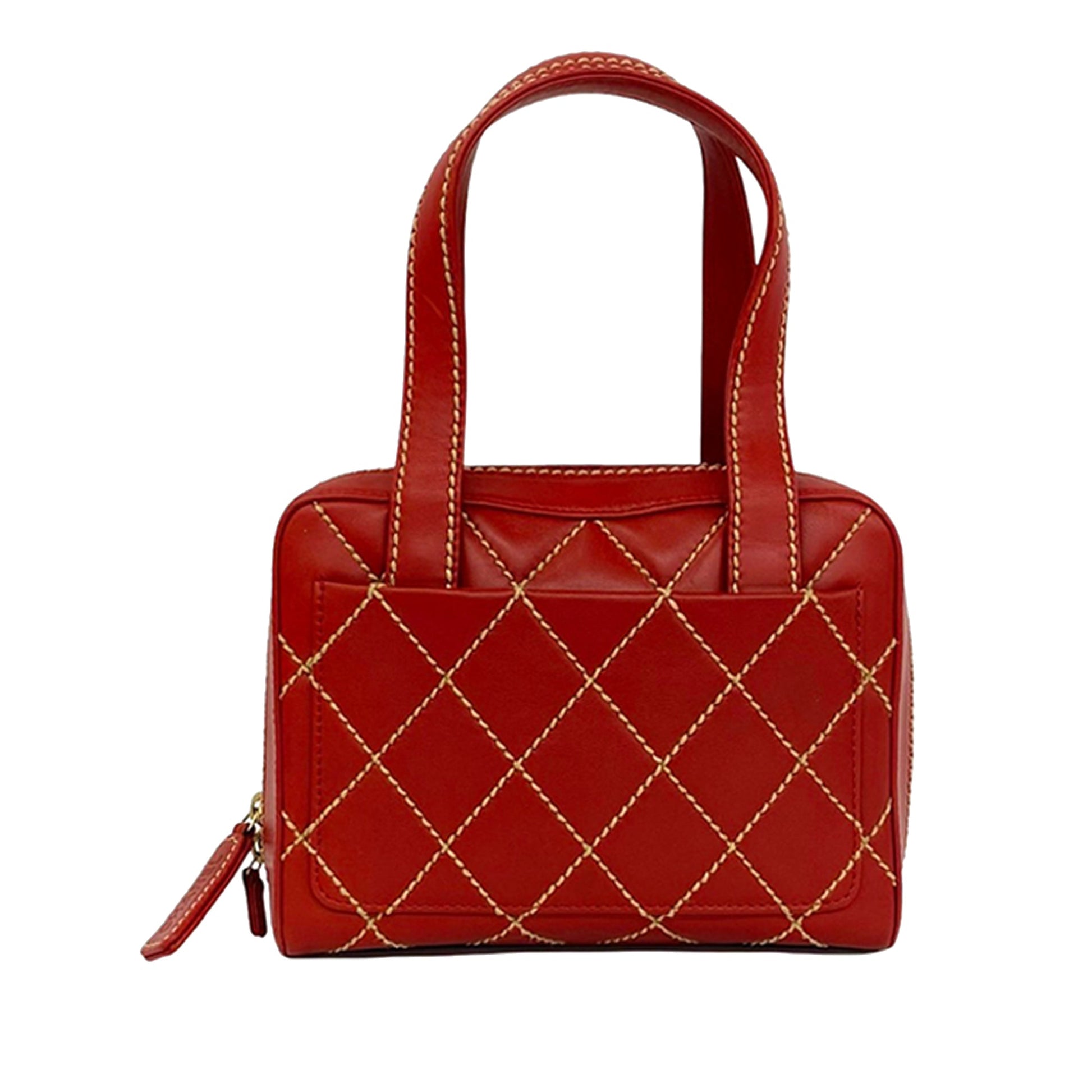 Chanel Wild Stitch Lambskin Handbag