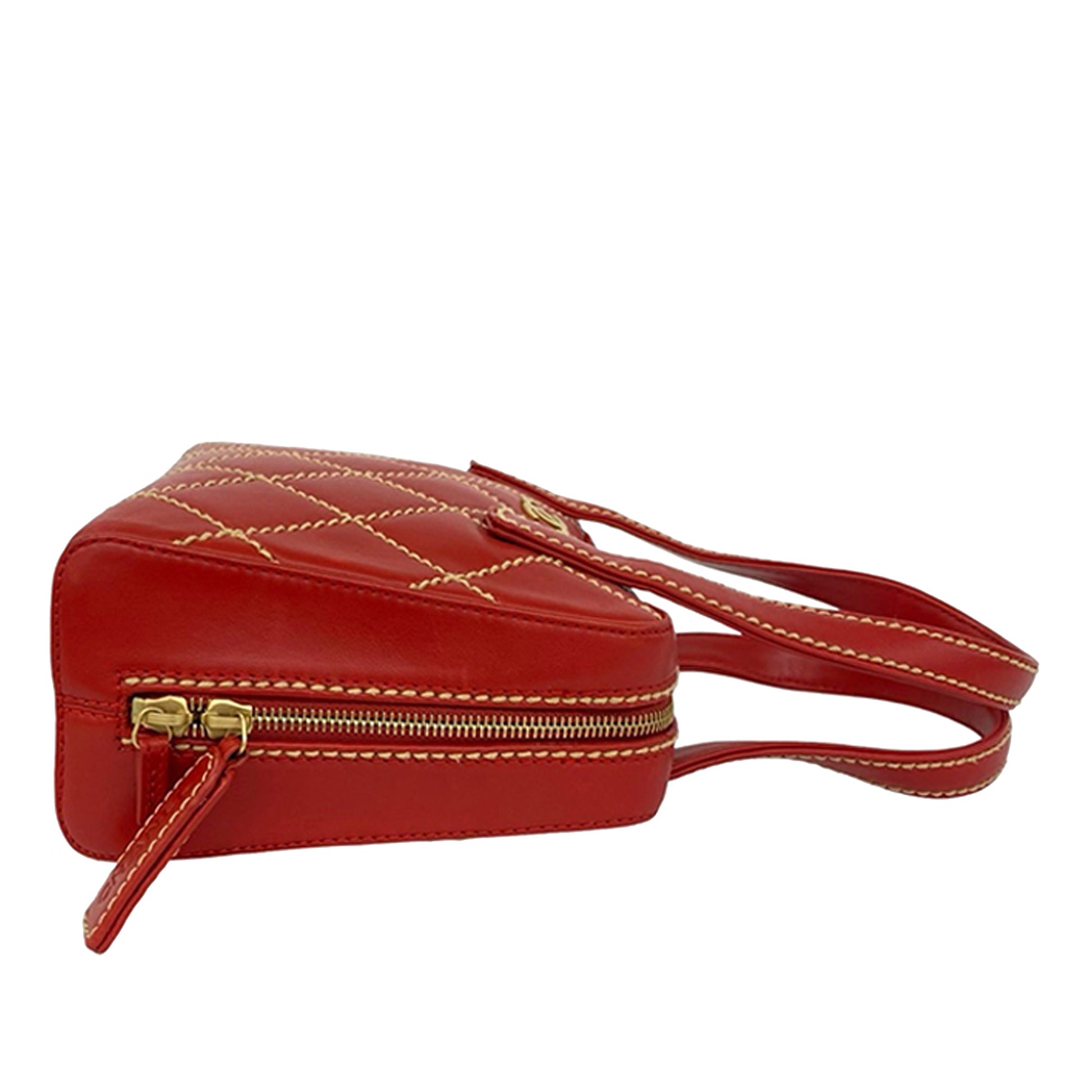 Chanel Wild Stitch Lambskin Handbag