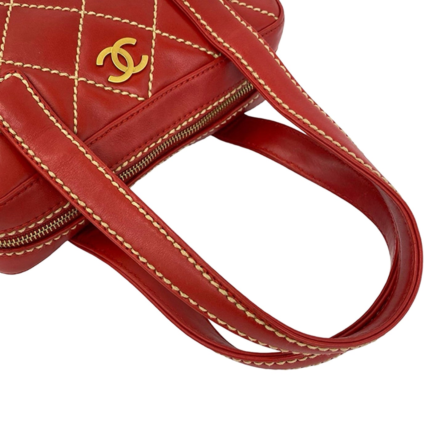 Chanel Wild Stitch Lambskin Handbag