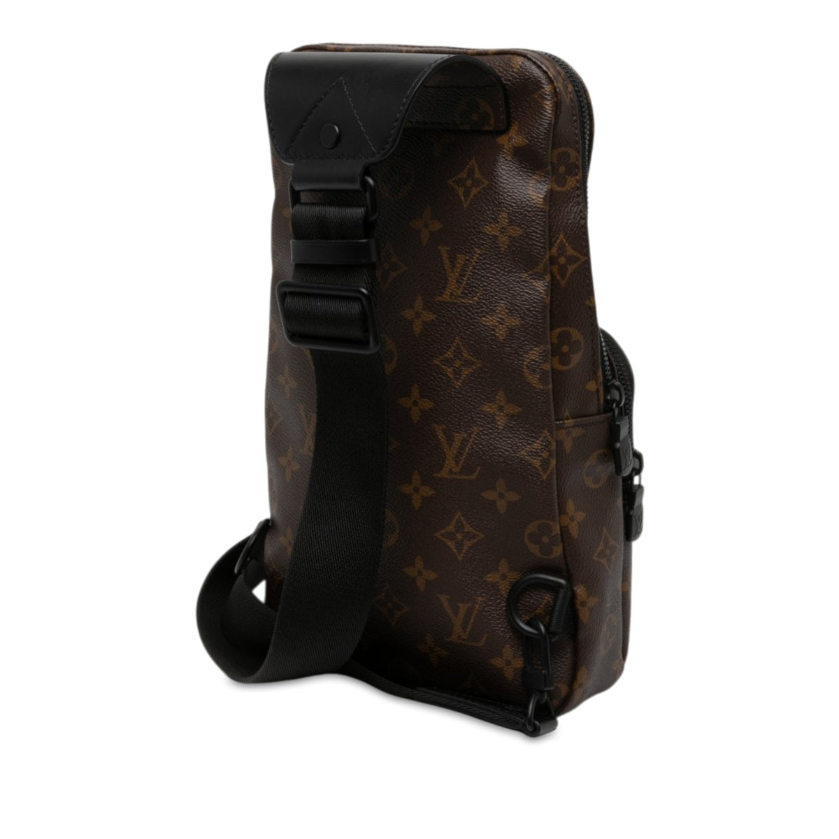 Louis Vuitton Monogram Macassar Avenue Sling Bag — Brown
