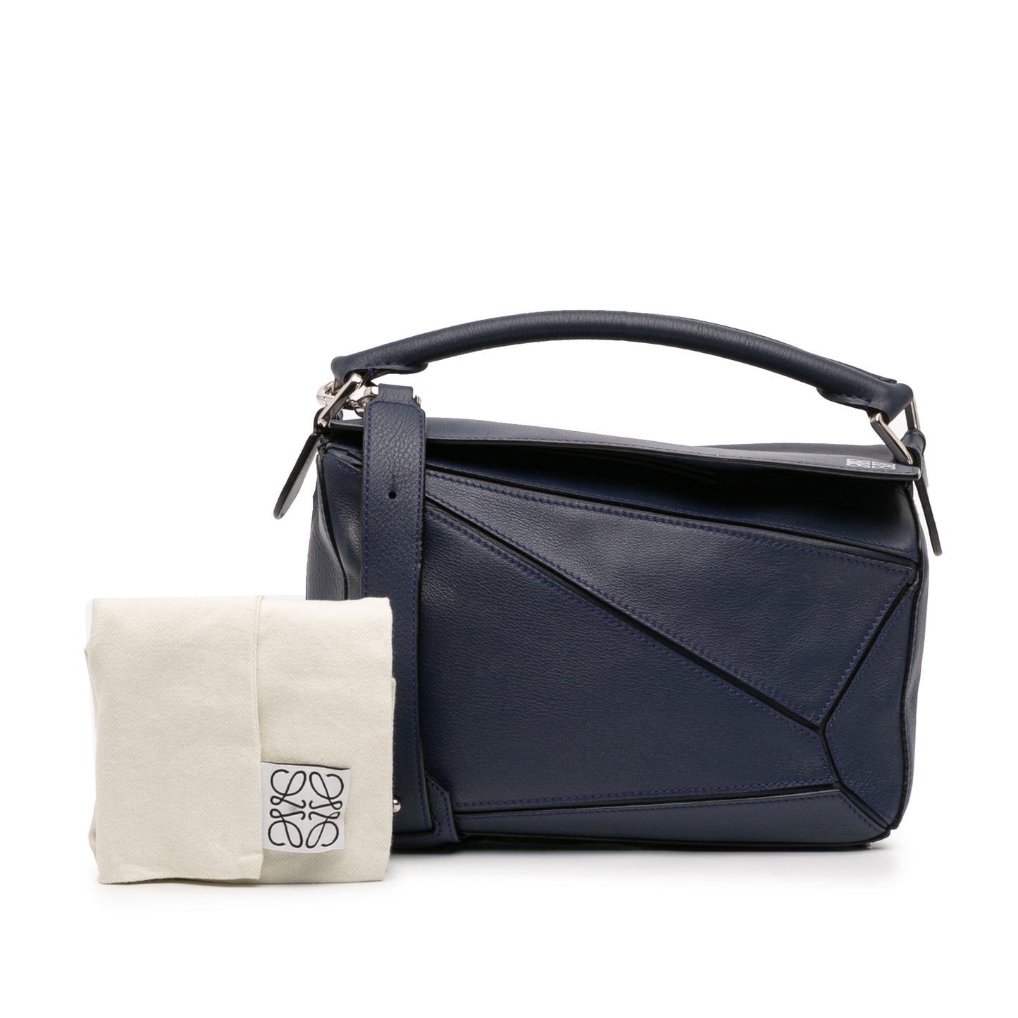 LOEWE Small Calfskin Puzzle Satchel