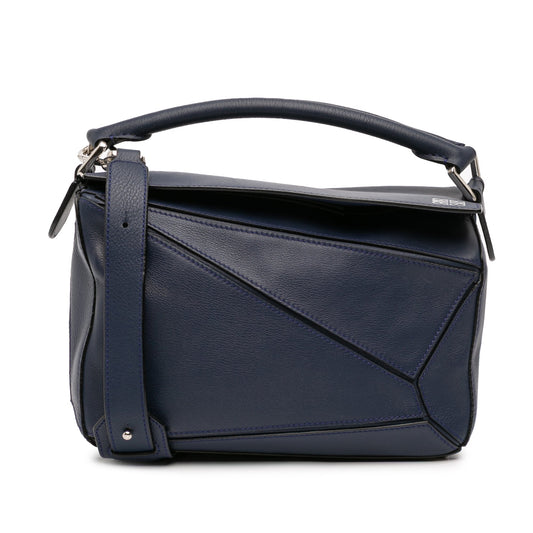 LOEWE Small Calfskin Puzzle Satchel