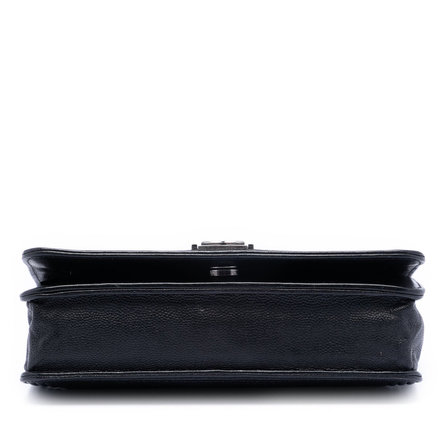 Chanel Quilted Caviar Boy Wallet on Chain