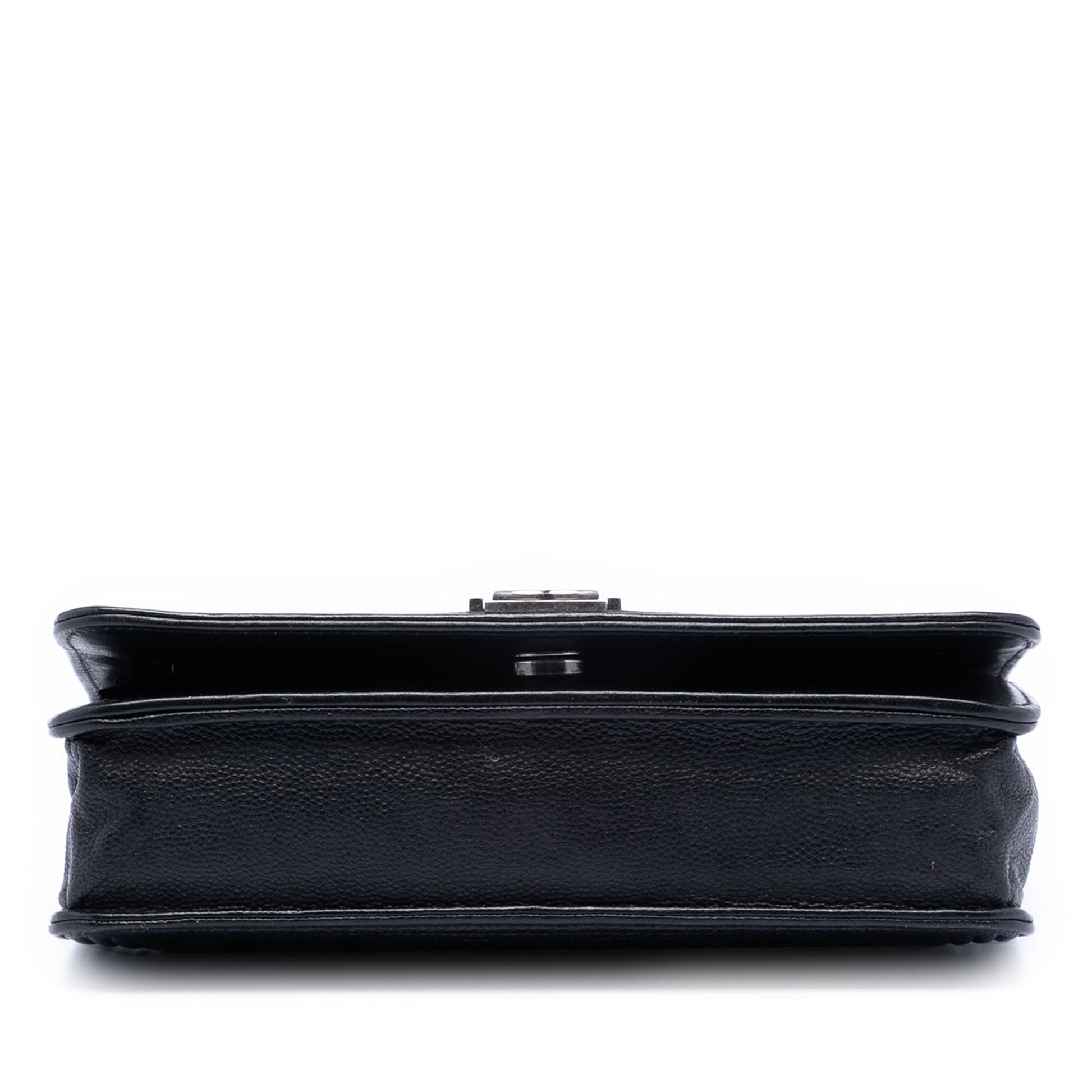 Chanel Quilted Caviar Boy Wallet on Chain
