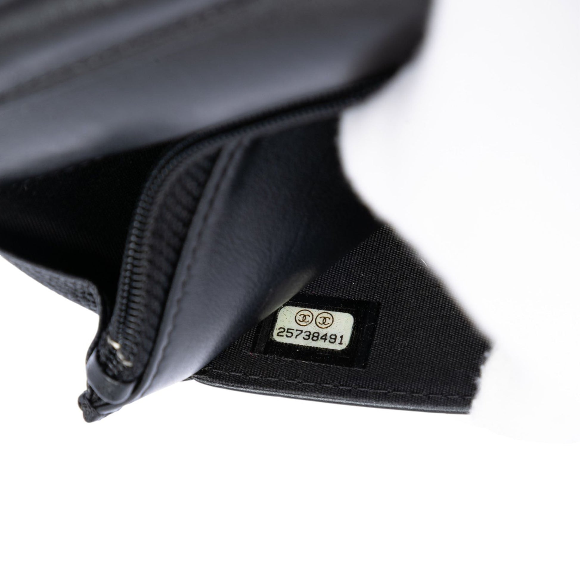 Chanel Quilted Caviar Boy Wallet on Chain