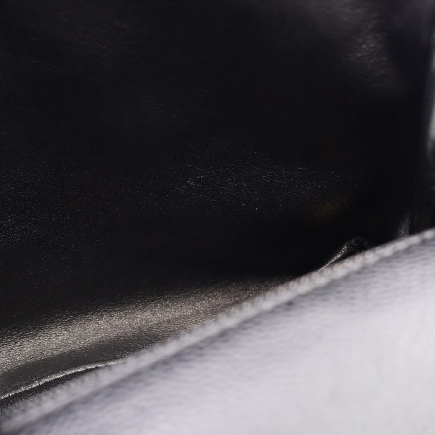 Chanel CC Quilted Caviar Top Handle Flap
