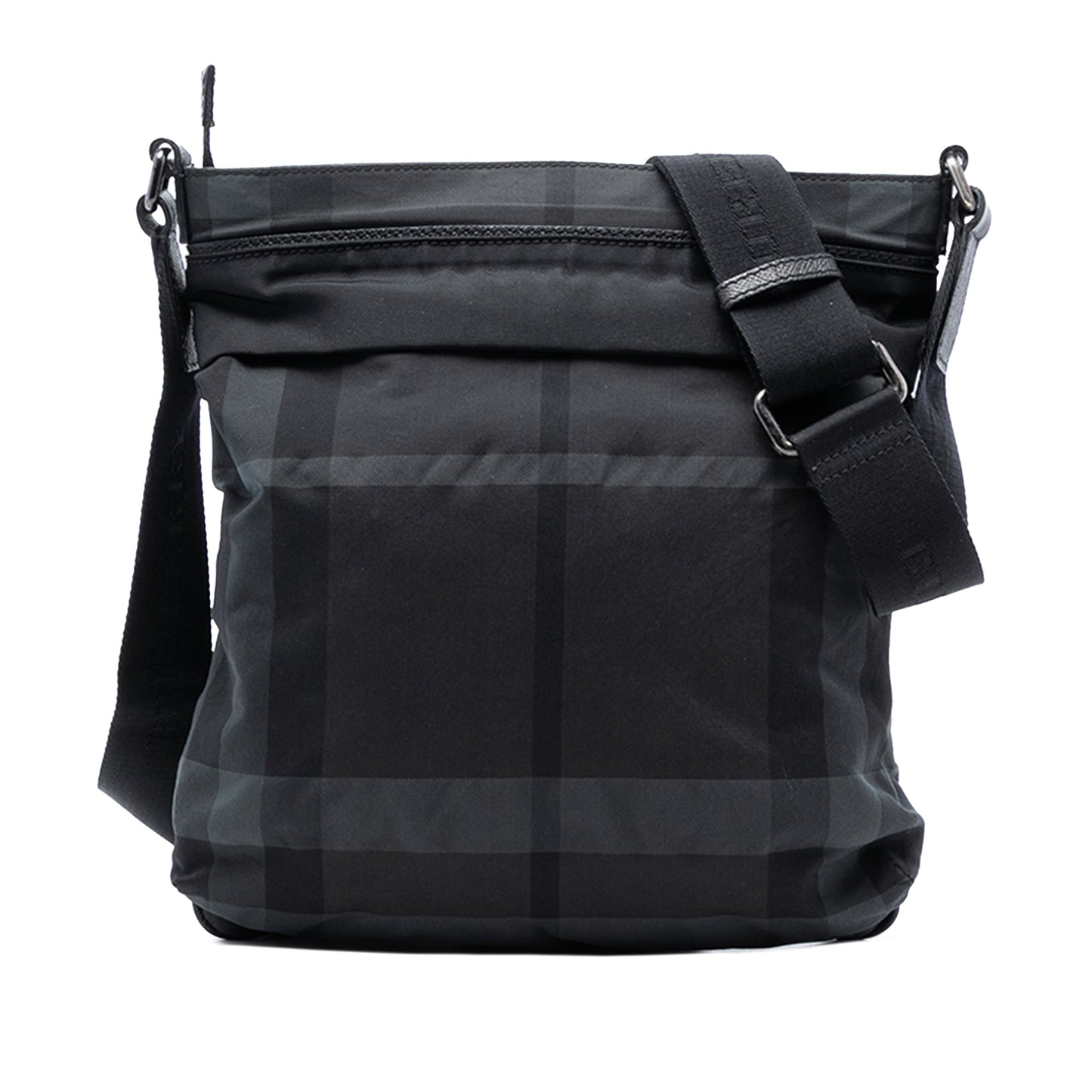 Smoke Check Nylon Crossbody