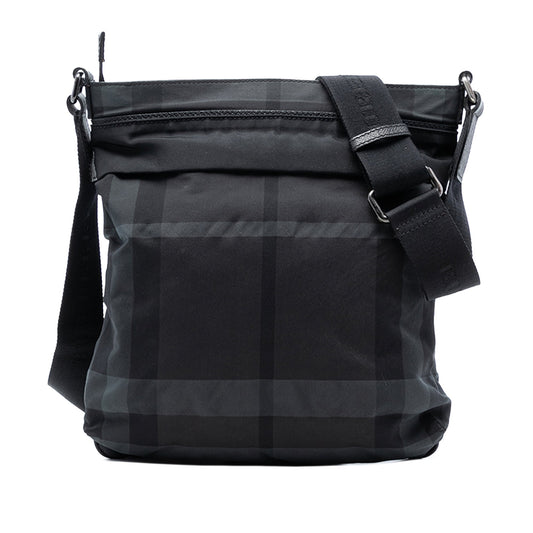 Smoke Check Nylon Crossbody