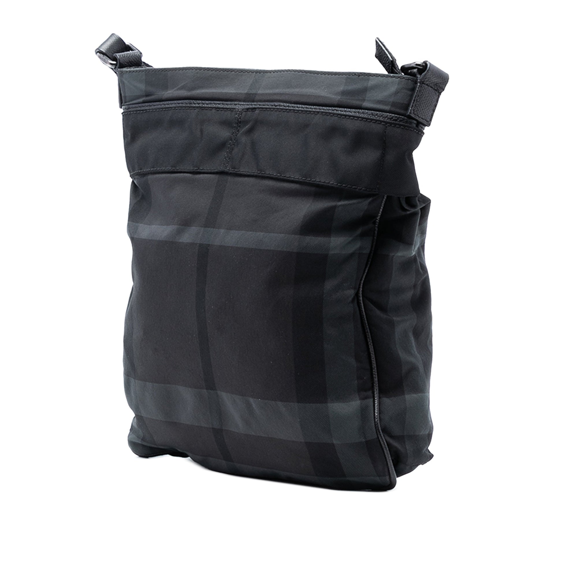Smoke Check Nylon Crossbody
