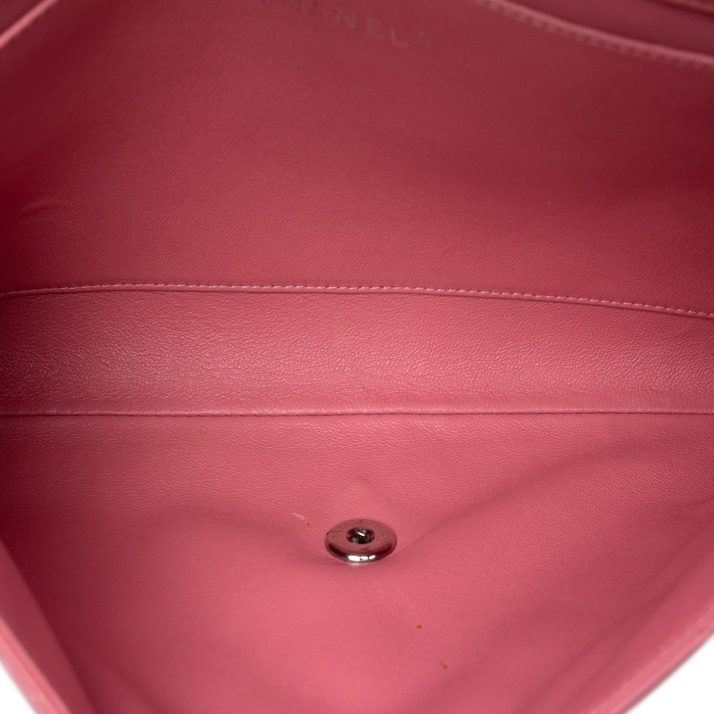 Chanel CC Quilted Lambskin Flap Clutch on Chain