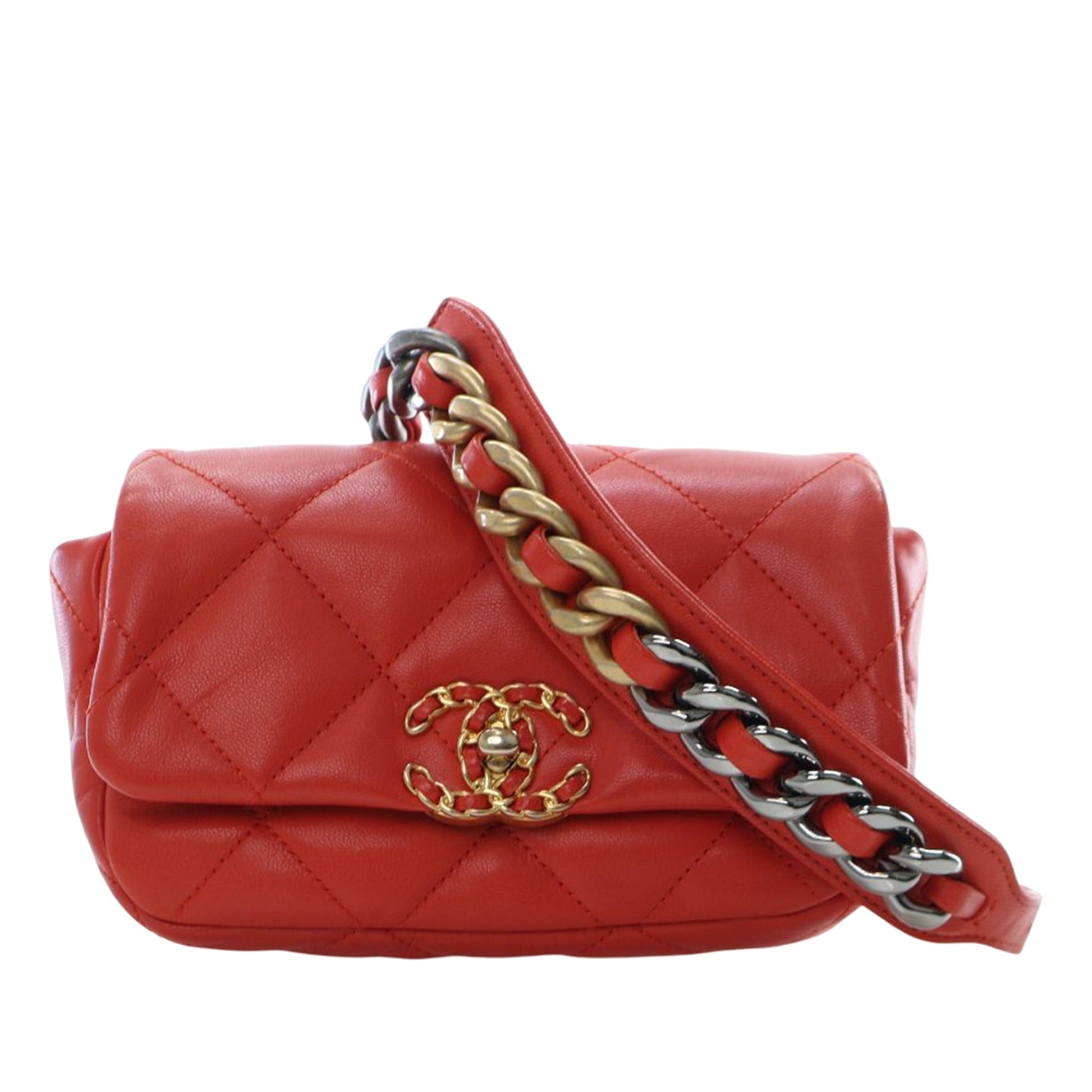 Chanel Lambskin 19 Belt Bag