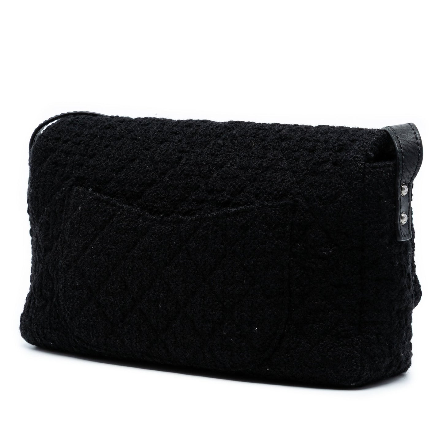 Chanel Jumbo Reissue 2.55 Quilted Tweed Easy Messenger Flap