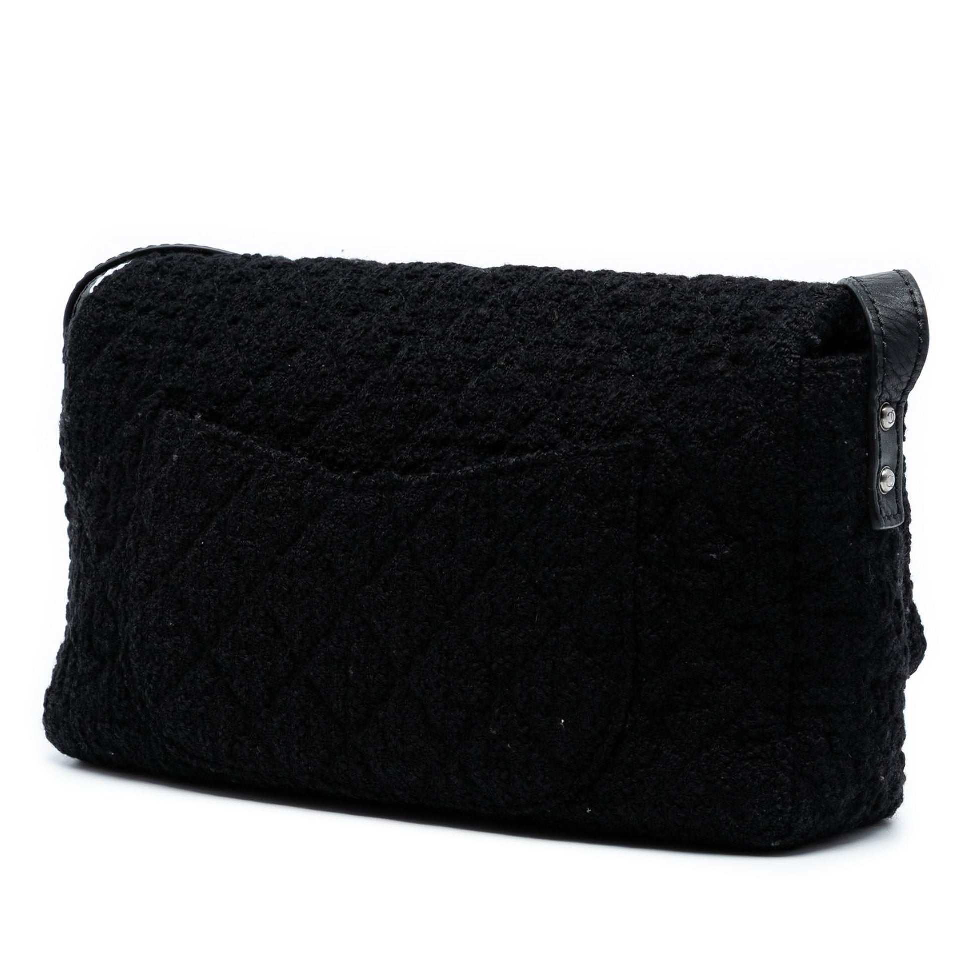 Chanel Jumbo Reissue 2.55 Quilted Tweed Easy Messenger Flap