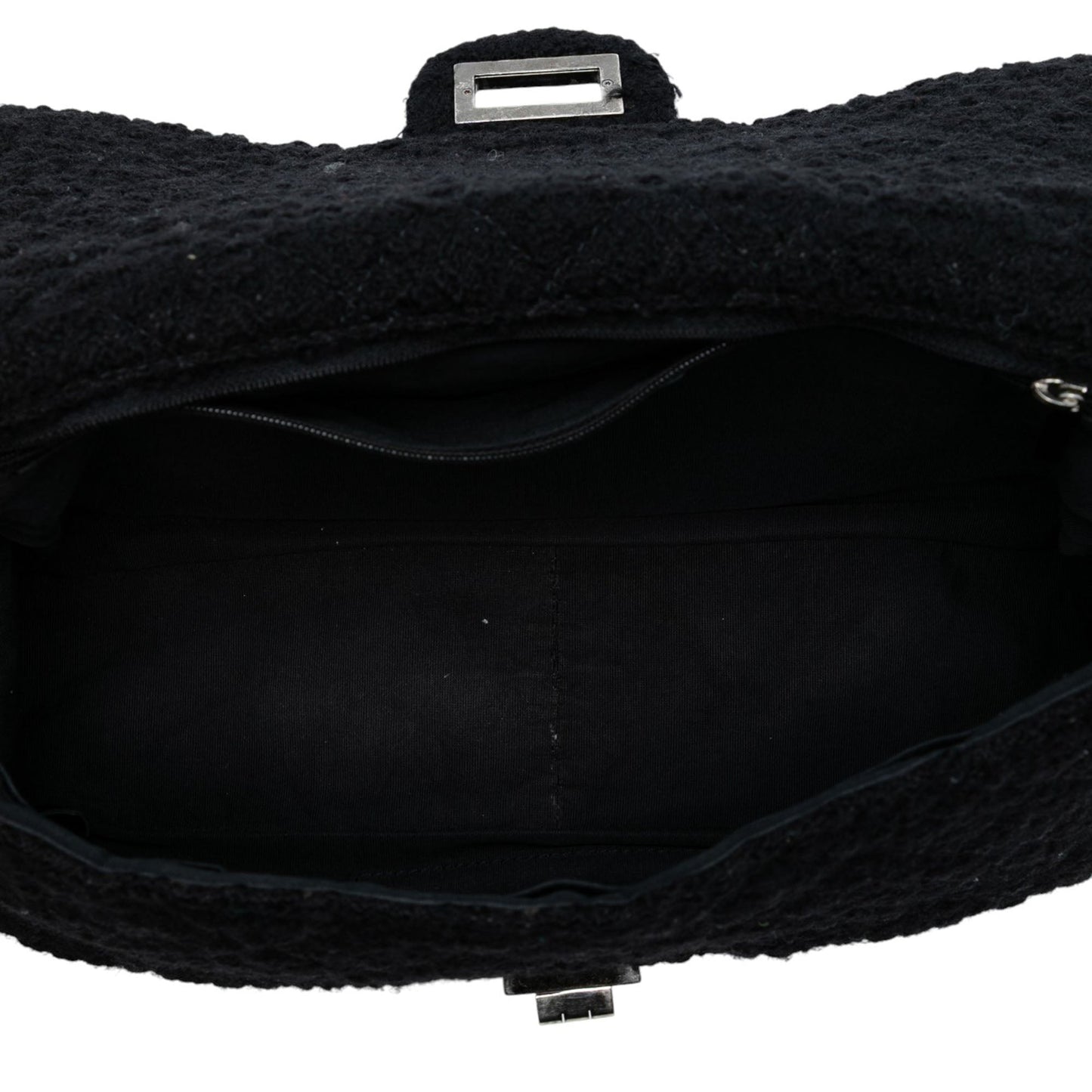 Chanel Jumbo Reissue 2.55 Quilted Tweed Easy Messenger Flap