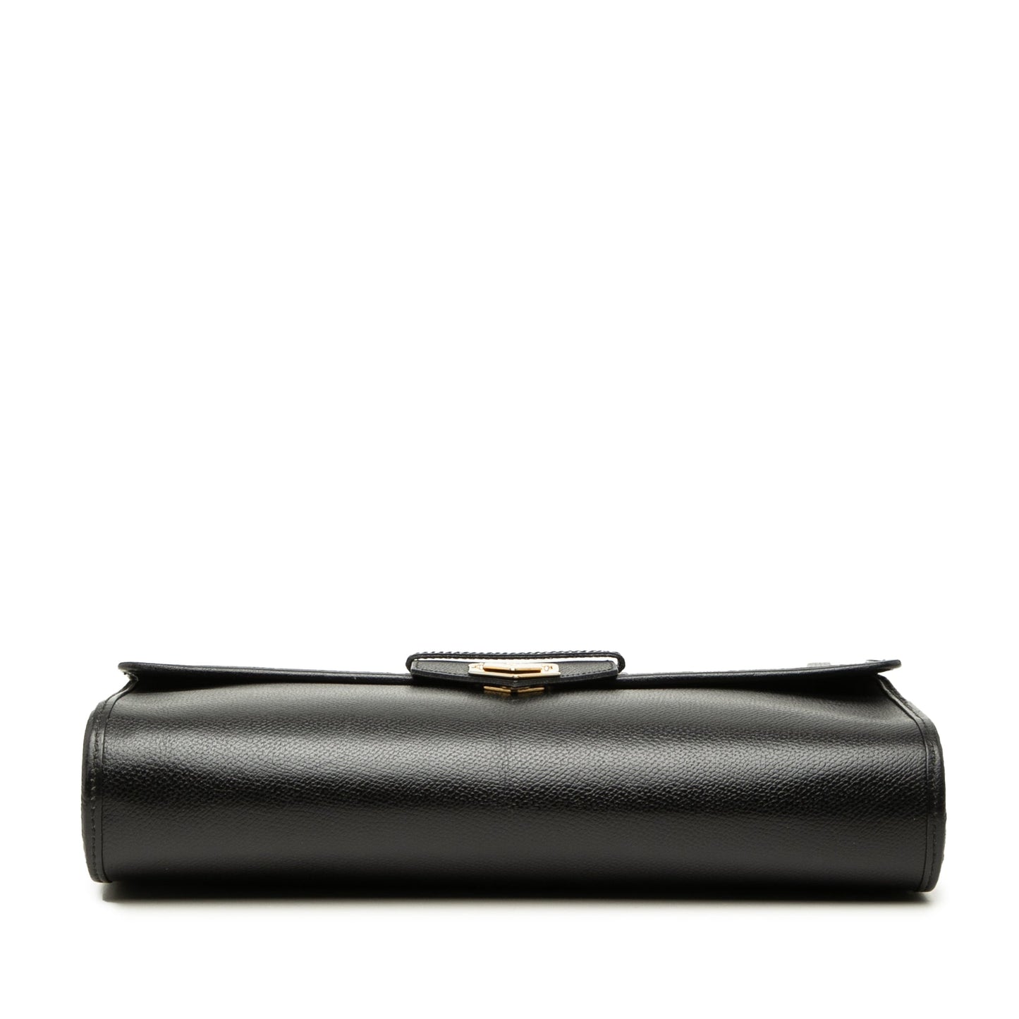 Saint Laurent Grained Calfskin Flap Crossbody