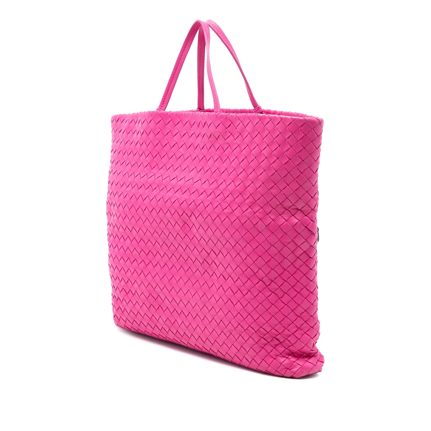 Bottega Veneta Nappa Intrecciato Fold Over Tote