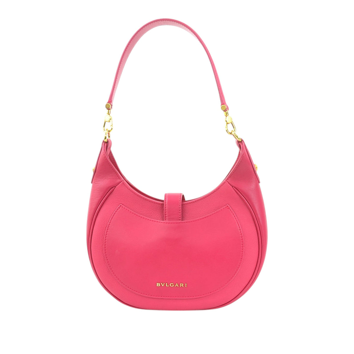 Bvlgari Medium Leather Serpenti Ellipse Satchel