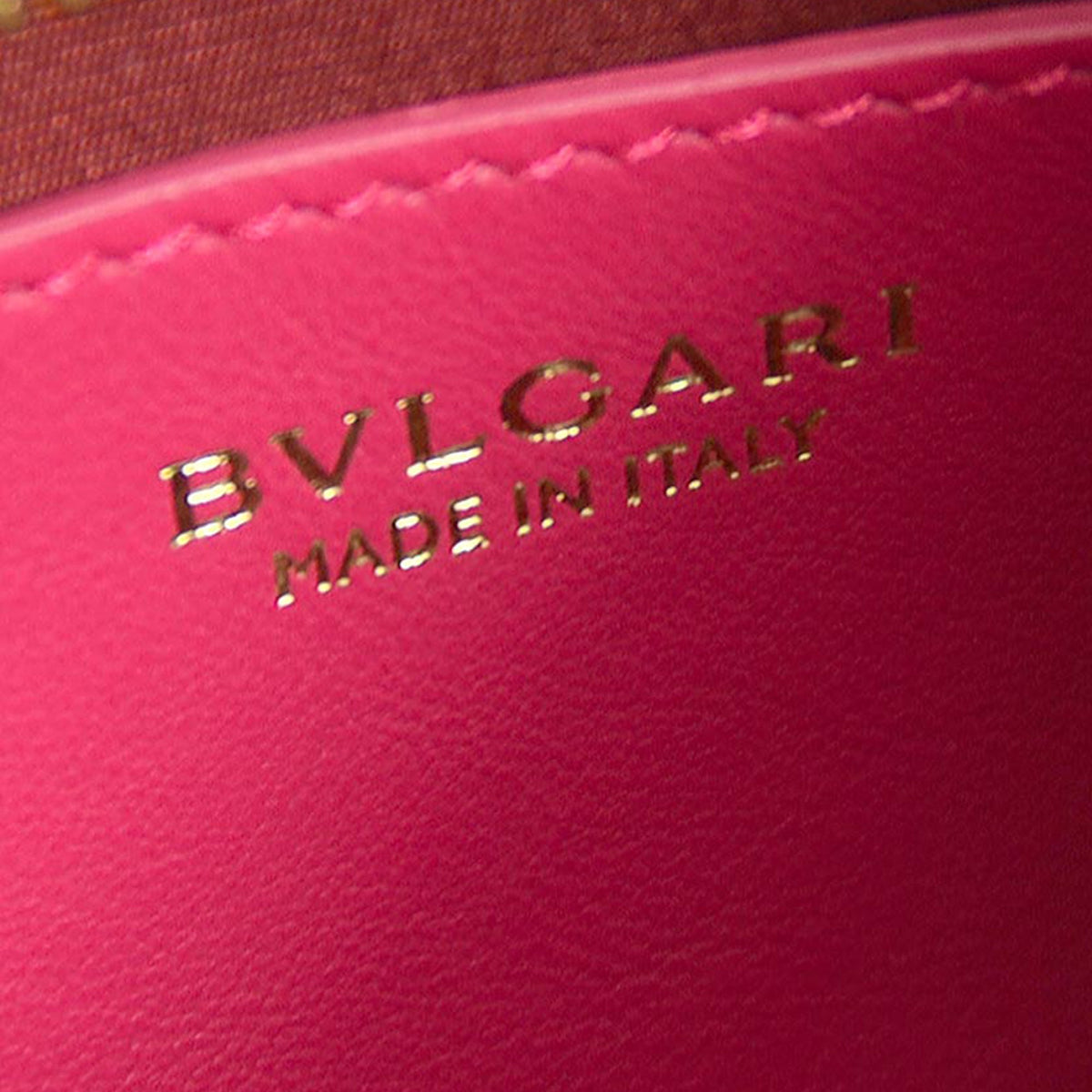Bvlgari Medium Leather Serpenti Ellipse Satchel