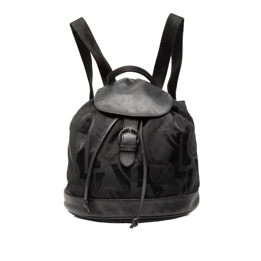 Ferragamo Printed Nylon Backpack